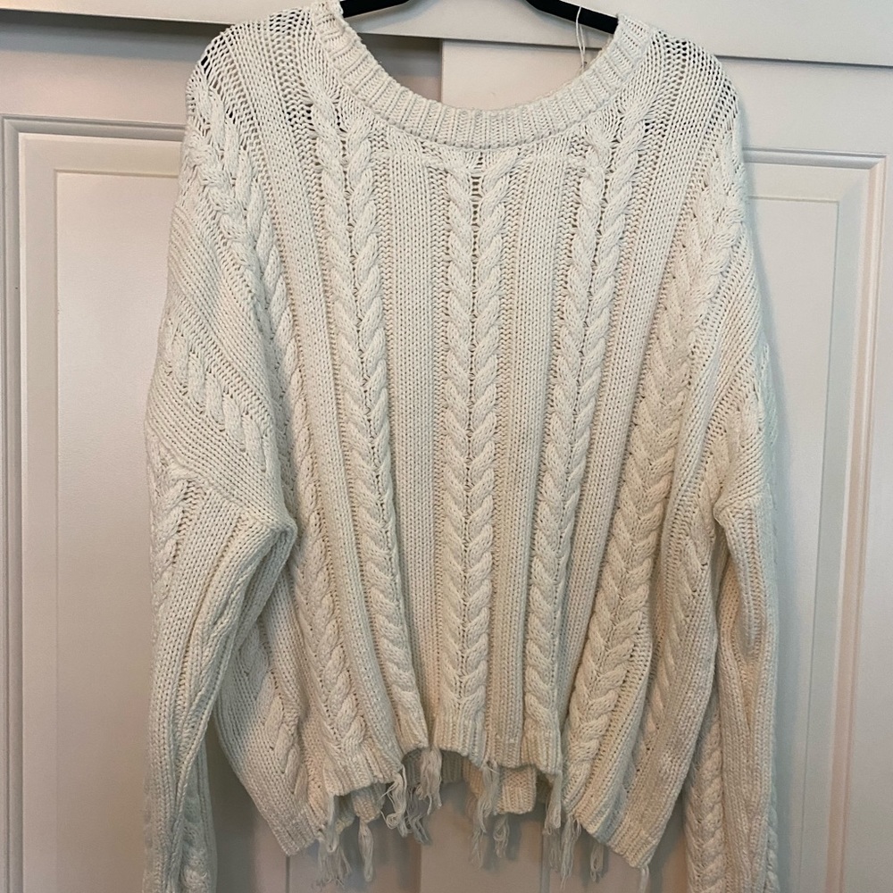 White sweater